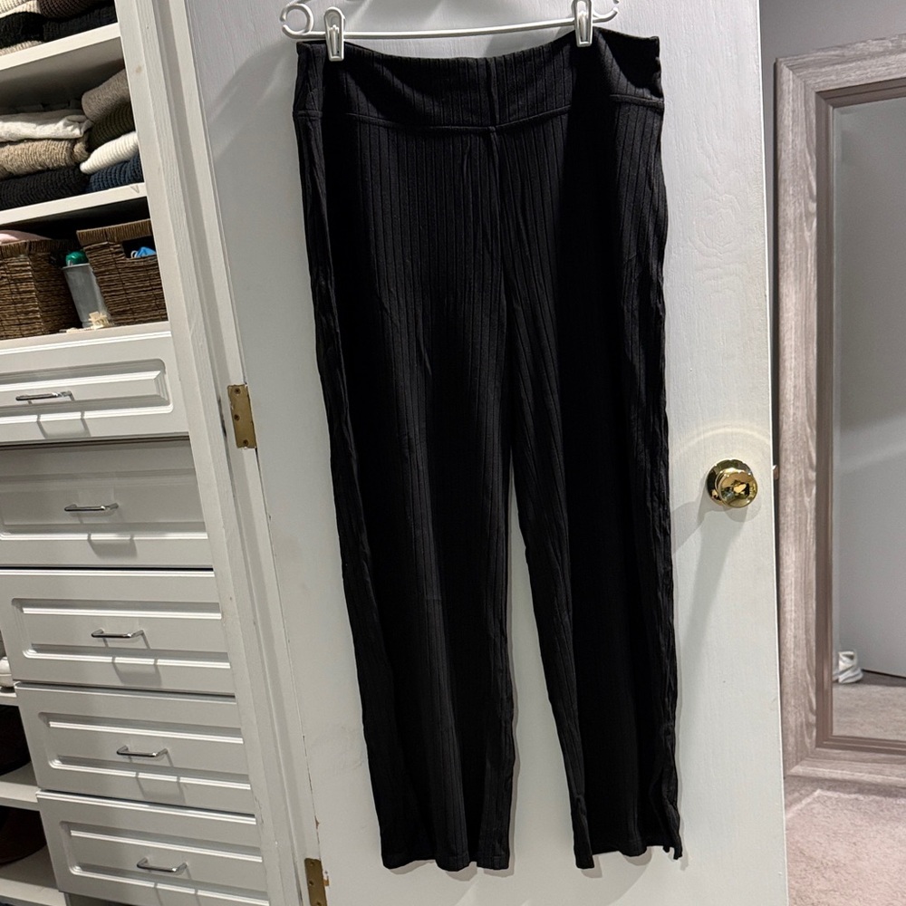 Vineyard Vines Black Wide Leg Pants